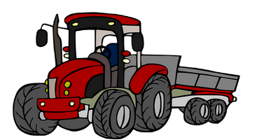 Tracteur Rouge