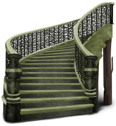 Escalier Château Ténébreux