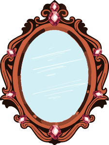 Miroir de cristal