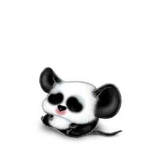 Adopte un(e) Souris Panda